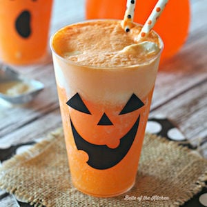 Fanta Jack O’Lantern Floats