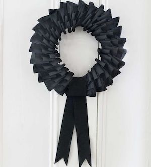 Crepe-Paper Wreath 