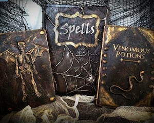 Halloween Spellbook Makeover