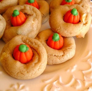 Pumpkin Candy Cookies