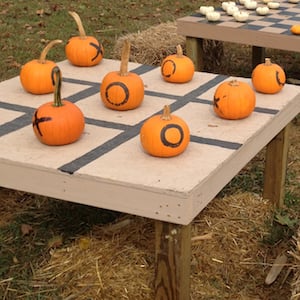 Pumpkin Tic Tack Toe