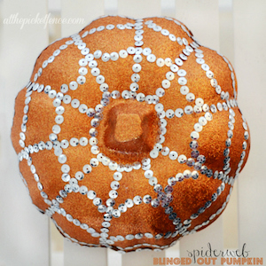 Blinged Out sequin Pumpkin