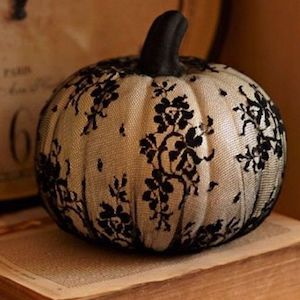 No Carve Lacy Pumpkin