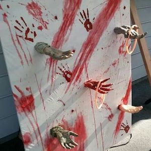 Zombie Hand Ring Toss halloween game