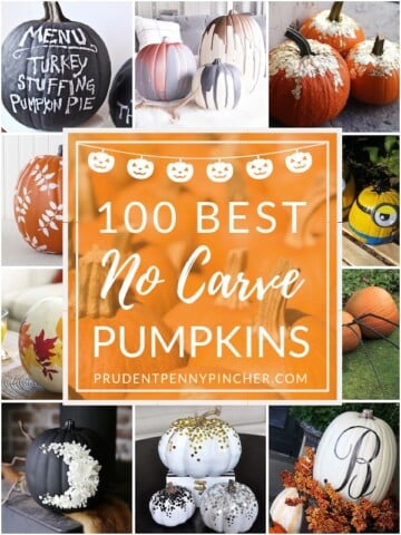 100 Best No Carve Pumpkin Decorating Ideas