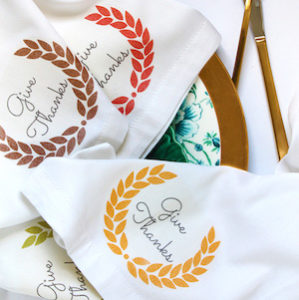 Thanksgiving Printable Napkins