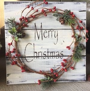 Merry Christmas Sign