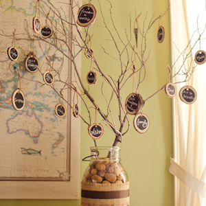 The Thankful Tree DIY thanksgiving decoration