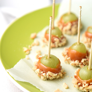 Caramel Apple Grapes