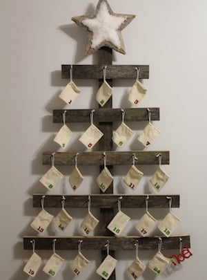 Wall Mounted Advent Calendar