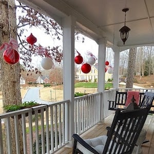  Hanging Oversized Ball Ornaments