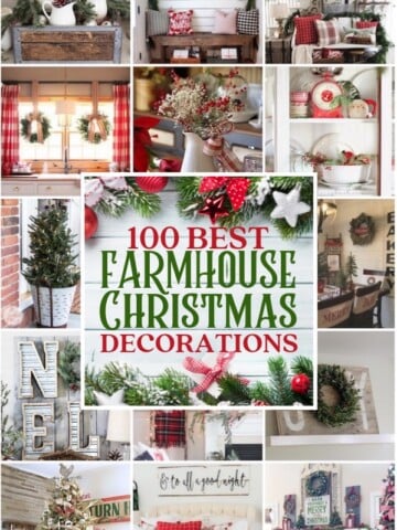 100 Best Farmhouse Christmas Decorations