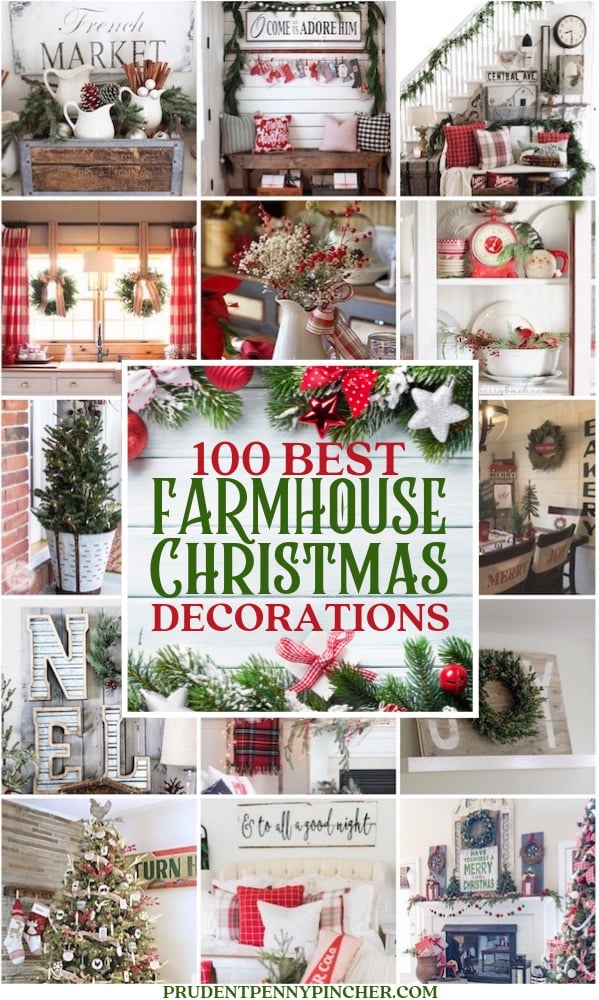 100 Best Farmhouse Christmas Decorations 