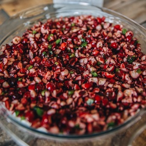 Thanksgiving Cranberry Jalapeño Dip Appetizer