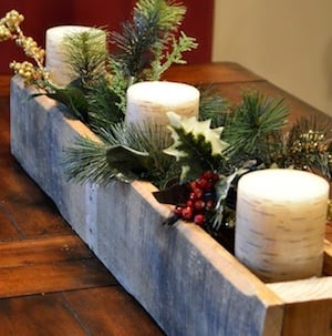 DIY Pallet Wood Centerpiece Box