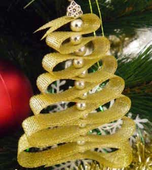 árboles de Navidad de cinta