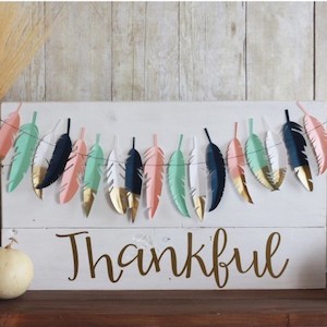 Thankful Sign and Banner