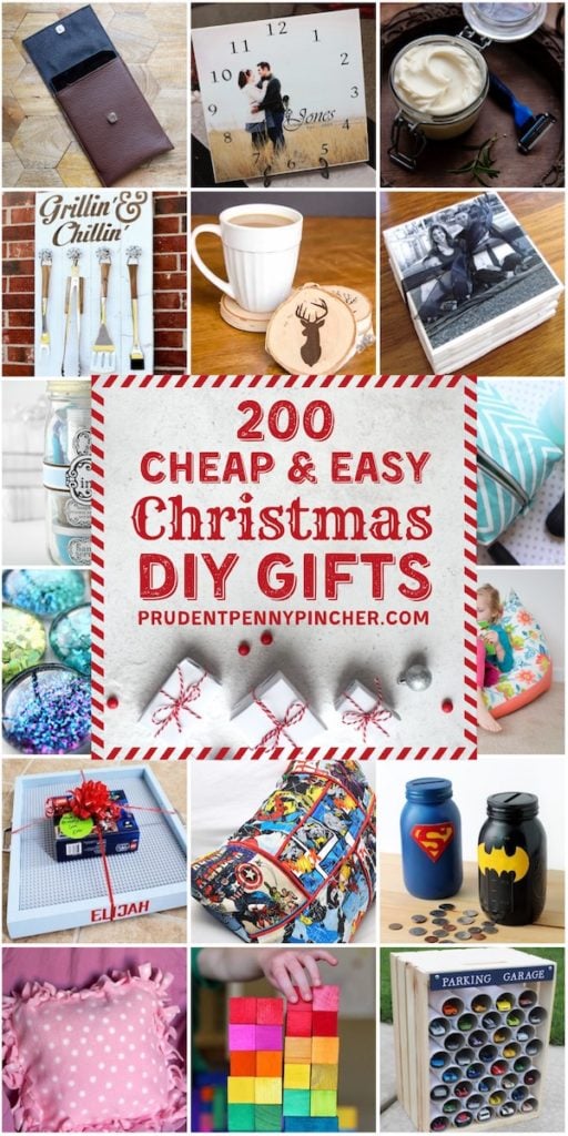 200 Easy and Cheap DIY Christmas Gifts