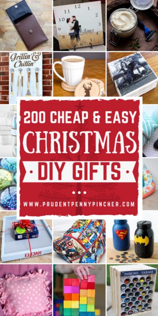 200 Cheap and Easy DIY  Christmas  Gifts  Prudent Penny Pincher