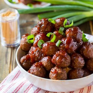 Crock Pot Cranberry Meatballs