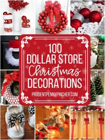 100 Dollar Store DIY Christmas Decorations