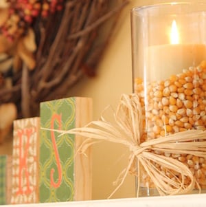 dollar tree thanksgiving candles 