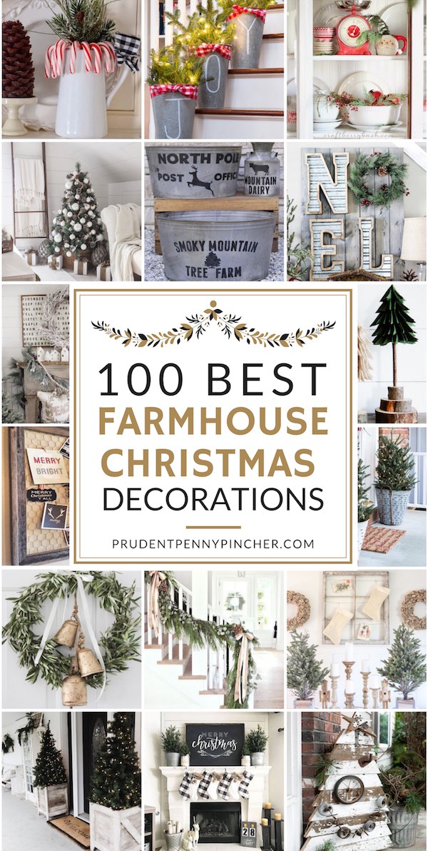 pin it on pinterest prudent penny pincher 100 best farmhouse christmas decorations - Farmhouse Christmas Decor Pinterest pin it on pinterest prudent penny pincher 100 best farmhouse christmas decorations - Farmhouse Christmas Decor Pinterest