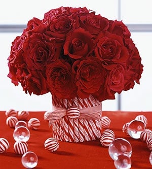 Candy Cane Centerpiece 