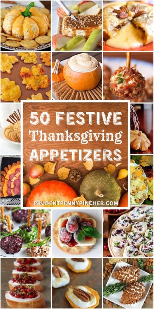 50 Festive Thanksgiving Appetizers