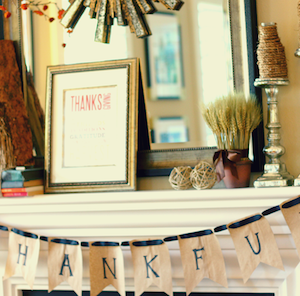 Be Thankful Banner