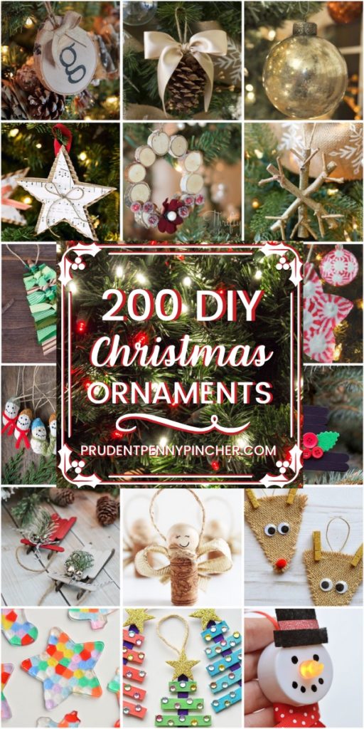 200 Homemade DIY Christmas Ornaments Prudent Penny Pincher