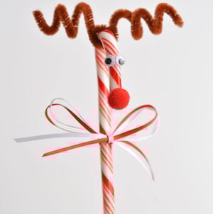 Candy Cane Reindeer