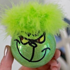 Grinch Christmas Ornament 