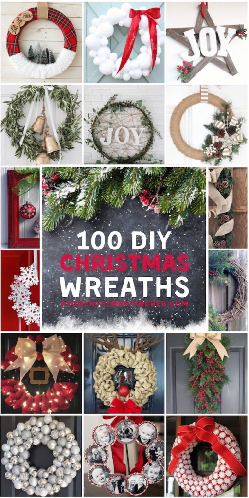 100 Best DIY Christmas Wreath Ideas for 2023 - Prudent Penny Pincher