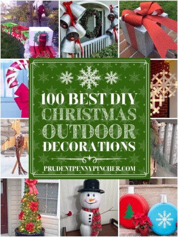 100 Best DIY Outdoor Christmas Decorations