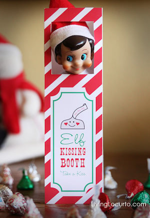 Elf Kissing Booth