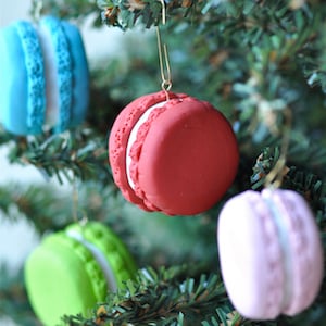 French Macaron Ornaments