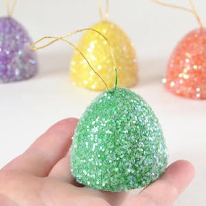 DIY Gumdrop Christmas Ornaments 