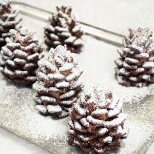 Chocolate Pinecones Christmas Treats