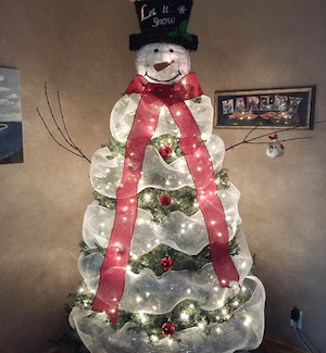 Snowman Christmas Tree