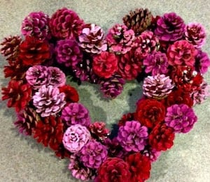 DIY Valentine's Day Wreath