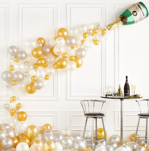 Champagne Balloons 