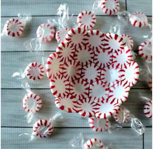 Peppermint Bowl Christmas Craft