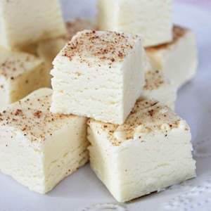 Egg Nog Fudge