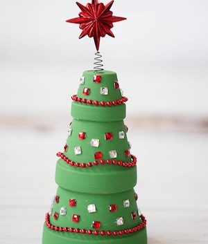 Árbol de Navidad de terracota