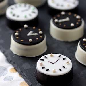 Chocolate Covered Oreo Cookie Clocks