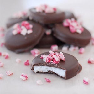 Christmas Peppermint Patty Candies