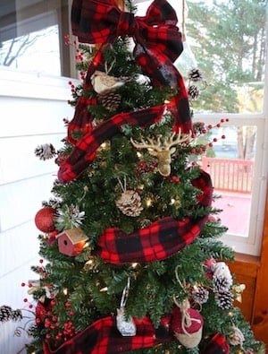 Buffalo Check Plaid Christmas Tree
