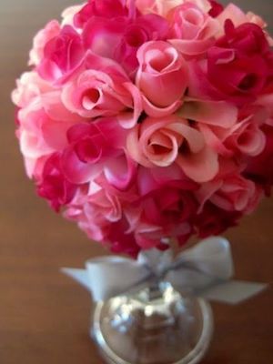 Valentine's Day party centerpiece Floral Bouquet