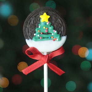 Christmas Tree Oreo Pops